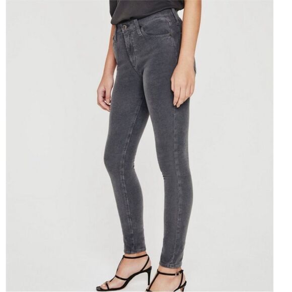 AG Jeans Farrah High Waist Skinny Jeans Gray Wash Sz 32 NWT - Picture 3 of 12